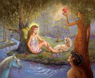 Fairy Of The Mystic Forest | Obraz na stenu