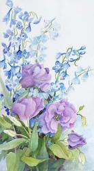 Prarie Gentian and Delphinium | Obraz na stenu