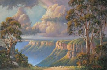 Approaching Storm - Katoomba | Obraz na stenu