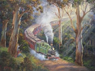 Puffing Billy In Sherbrook Forest | Obraz na stenu