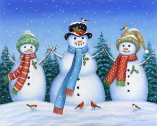 Snowman II | Obraz na stenu