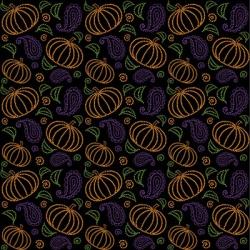 Paisley Pumpkin Pattern | Obraz na stenu