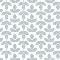 Allover Leaf Pattern Blue | Obraz na stenu