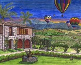 Vineyard Balloons | Obraz na stenu