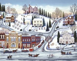 Winter Town | Obraz na stenu