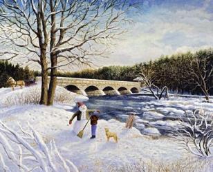 Pakenham Bridge Winter | Obraz na stenu