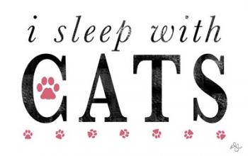 I Sleep with Cats | Obraz na stenu