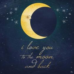 I Love You To The Moon 2 | Obraz na stenu