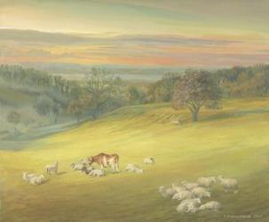 Evening Pastoral | Obraz na stenu