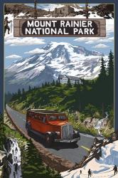 Mount Rainier National Park II | Obraz na stenu