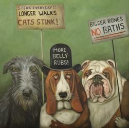 Dogs On Strike | Obraz na stenu