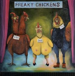 Freaky Chickens | Obraz na stenu