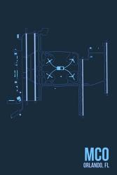 MCO Airport Layout | Obraz na stenu