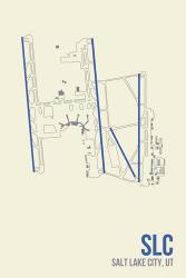 SLC Airport Layout | Obraz na stenu