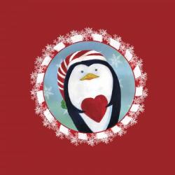Christmas Critters Penguin | Obraz na stenu