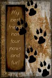 Your True Friend Has Four Paws | Obraz na stenu