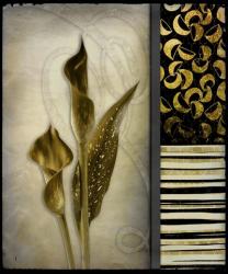 Gold Lily 1 | Obraz na stenu