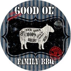 Good Ol' Family BBQ Round | Obraz na stenu