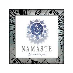 Chakras Yoga Framed Namaste V3 | Obraz na stenu