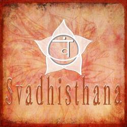Chakras Yoga Svadhisthana V2 | Obraz na stenu