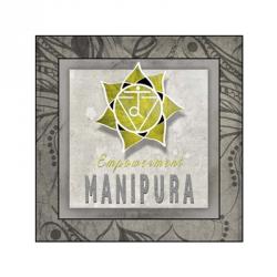 Chakras Yoga Tile Manipura V3 | Obraz na stenu