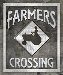 Farm Sign Farmers Crossing | Obraz na stenu