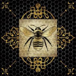Golden Honey Bee 1 | Obraz na stenu
