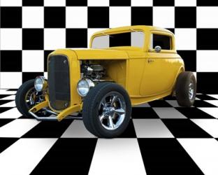 Yellow Hotrod | Obraz na stenu