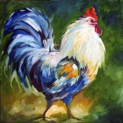 Rooster Walk | Obraz na stenu