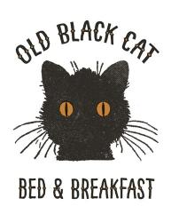 Old Black Cat | Obraz na stenu