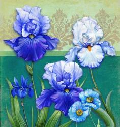 Blue Flowers | Obraz na stenu