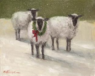 Lambs with Wreath | Obraz na stenu