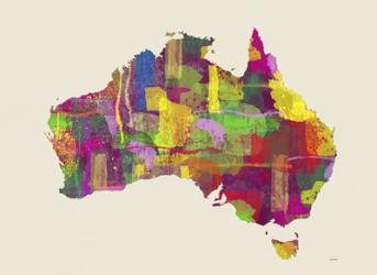 Australia Map 2 | Obraz na stenu