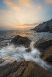 Sunset In Pointe Du Raz | Obraz na stenu