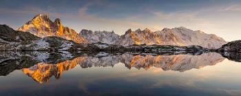 Lac Des Cheserys  Mirror Of Th Mont Blanc | Obraz na stenu
