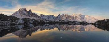 Panorama Au Lac Des Cheserys De Nuit | Obraz na stenu