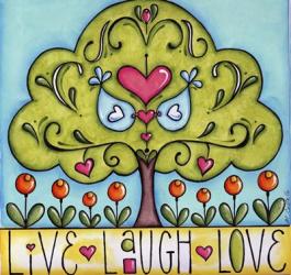 Live Laugh Love | Obraz na stenu