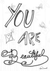 You Are Beautiful | Obraz na stenu