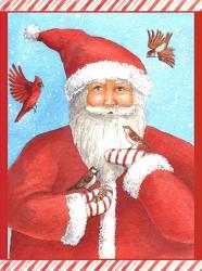 Santas Bird Greeting | Obraz na stenu