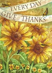 Sunflower Give Thanks Everyday | Obraz na stenu