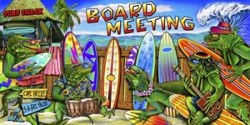 Tropical Board Meeting | Obraz na stenu