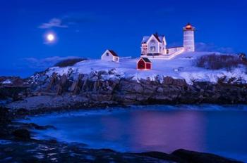 Christmas At Nubble | Obraz na stenu