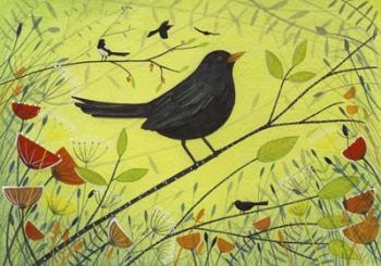 Spring Blackbird 2 | Obraz na stenu