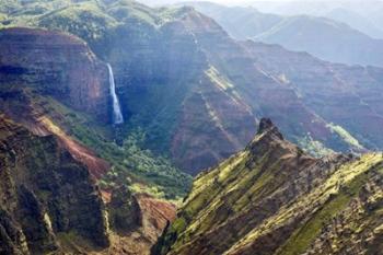 Kauai Waimea Canyon Waipoo Falls | Obraz na stenu