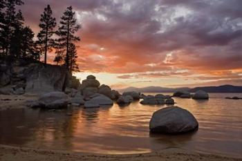 Sand Harbor Sunset orton | Obraz na stenu