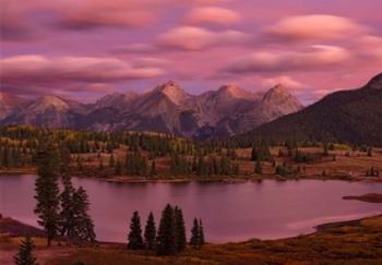 Silverton Lake Dusk | Obraz na stenu