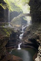 Watkins Glen Rainbow Bridge | Obraz na stenu