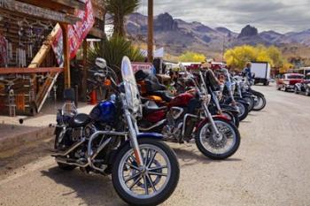 Rt 66 Fun Run Oatman Motorcycles | Obraz na stenu