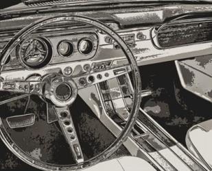 Vintage Car Dashboard | Obraz na stenu