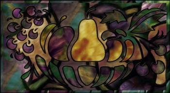 Stained Glass Fruit | Obraz na stenu